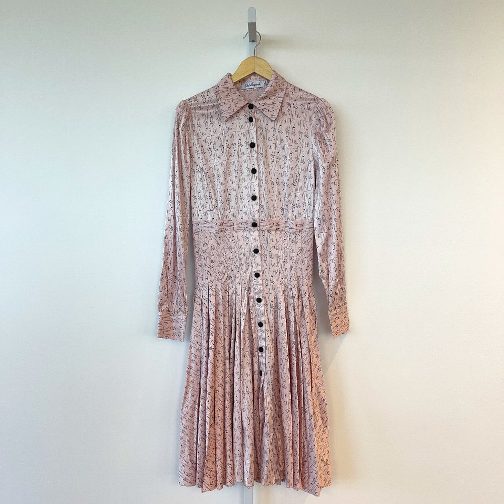 Rachel Antonoff Pleated Shirt Dress